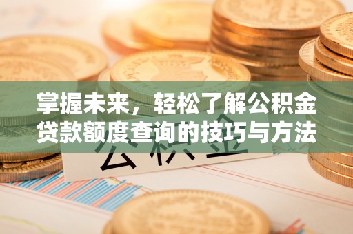 巴中掌握未来，轻松了解公积金贷款额度查询的技巧与方法
